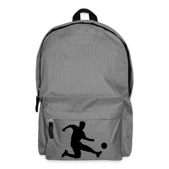 Soccer player - Backpack - elephant grey - Front