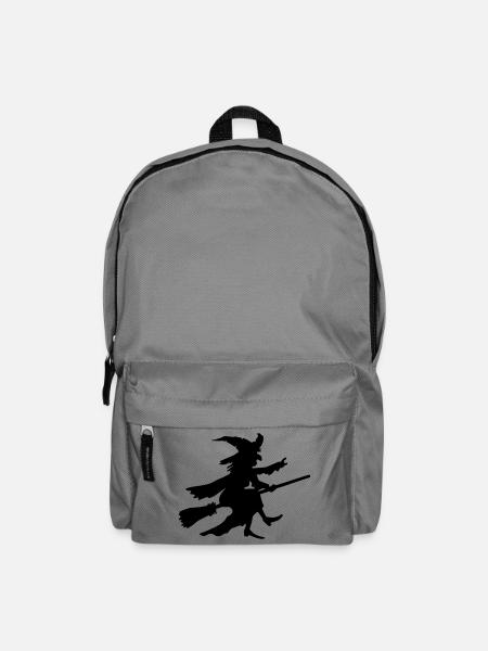 Hexe - Rucksack - Mittelgrau