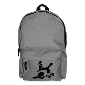 Eine Flamenco Tänzerin mit Fächer - Rucksack - Mittelgrau - Vorne