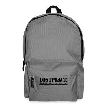 LP-Schild - Rucksack - Mittelgrau - Vorne