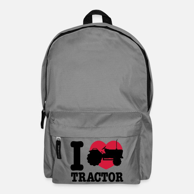 tracteur - Sac à dos - gris éléphant
