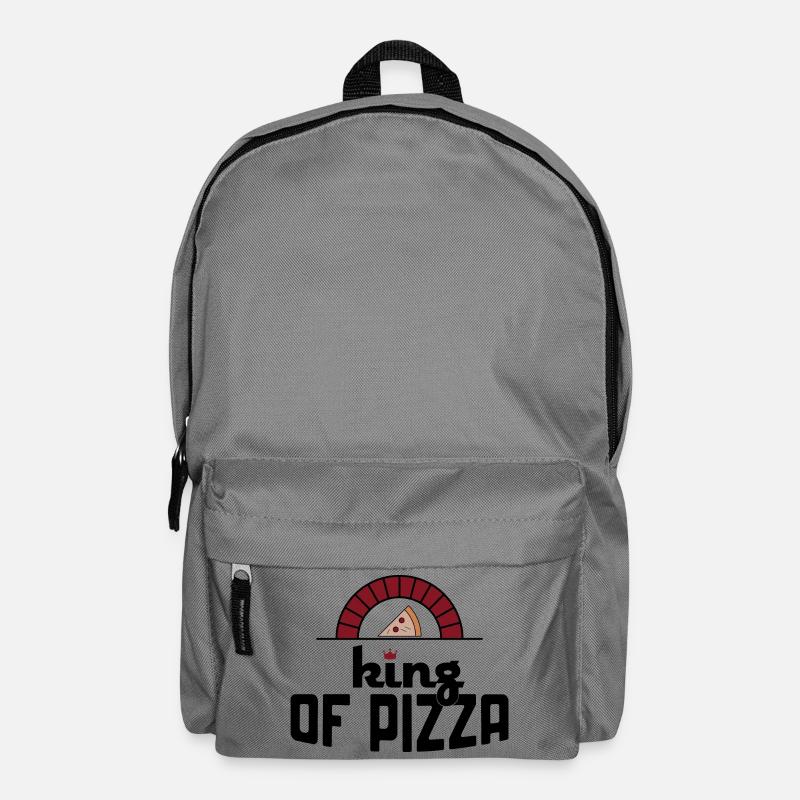 Pizza - Rucksack - Mittelgrau