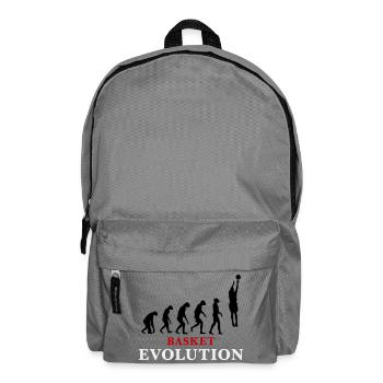 Basket Evolution Sport und Humor 3c - Rucksack - Mittelgrau - Vorne