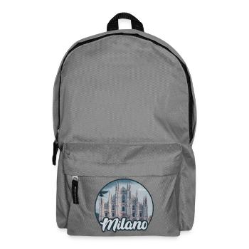 Milano Duomo Skyline - Backpack - elephant grey - Front