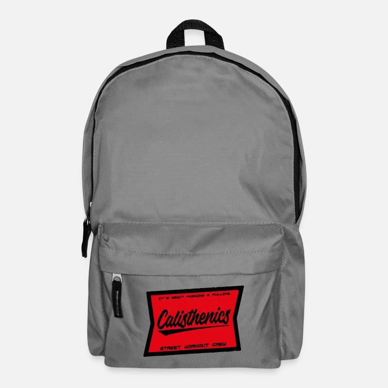 Calisthenics Streetworkout Logo - Rucksack - Mittelgrau