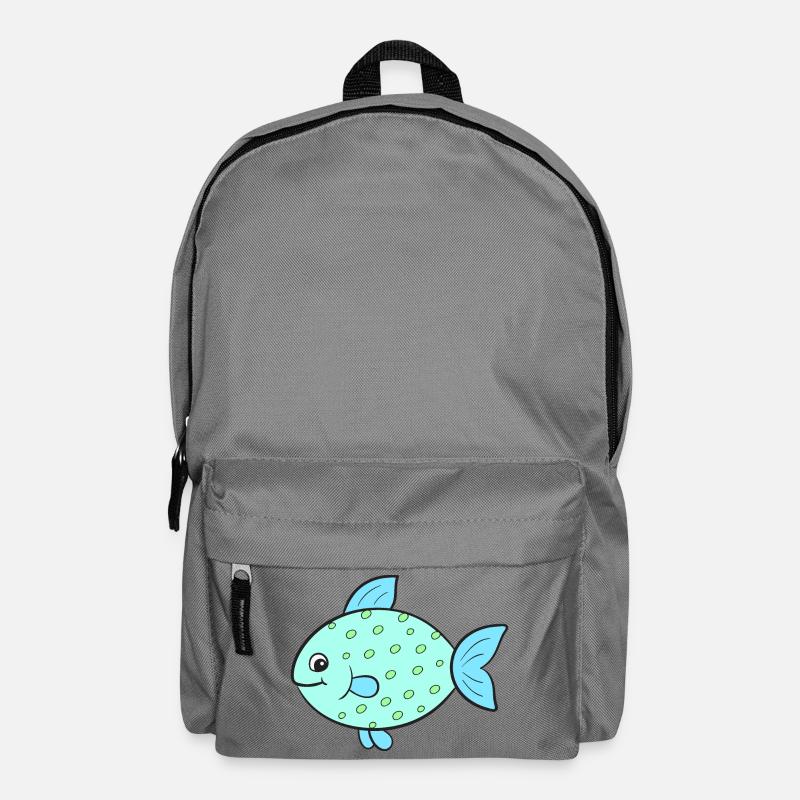 Poisson Poisson - Sac à dos - gris éléphant