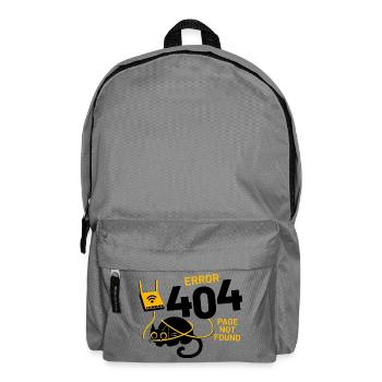 Erreur 404 Page introuvable - Sac à dos - gris éléphant - Devant
