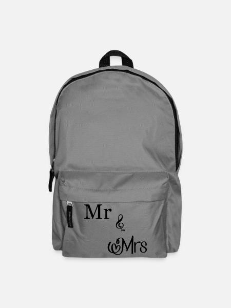 Mr and Mrs - Rucksack - Mittelgrau