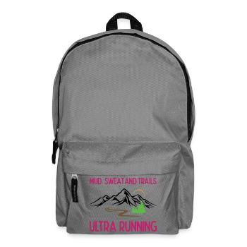 Ultra Running - Boue, sueur et sentiers - Sac à dos - gris éléphant - Devant