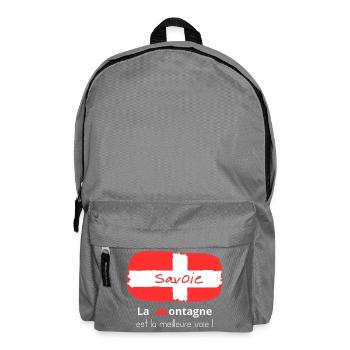 Drapeau de Savoie - Sac à dos - gris éléphant - Devant