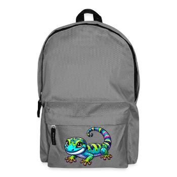 Gecko - Rucksack - Mittelgrau - Vorne