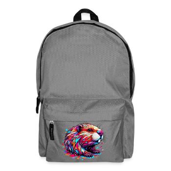 Bieber - Rucksack - Mittelgrau - Vorne