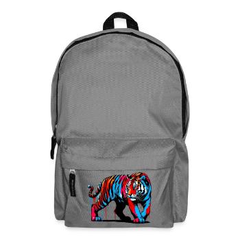 Tiger - Backpack - elephant grey - Front