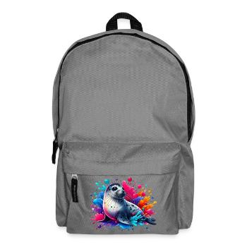 Seal - Backpack - elephant grey - Front