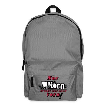 Only corn brings us ... (24) - Backpack - elephant grey - Front