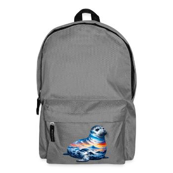 Seal - Backpack - elephant grey - Front