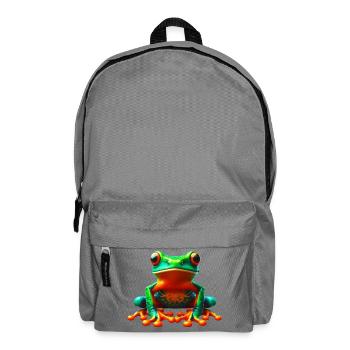 Frog - Backpack - elephant grey - Front