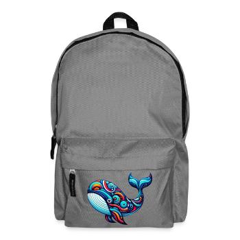 Baleine - Sac à dos - gris éléphant - Devant