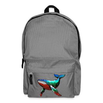 Wal - Rucksack - Mittelgrau - Vorne