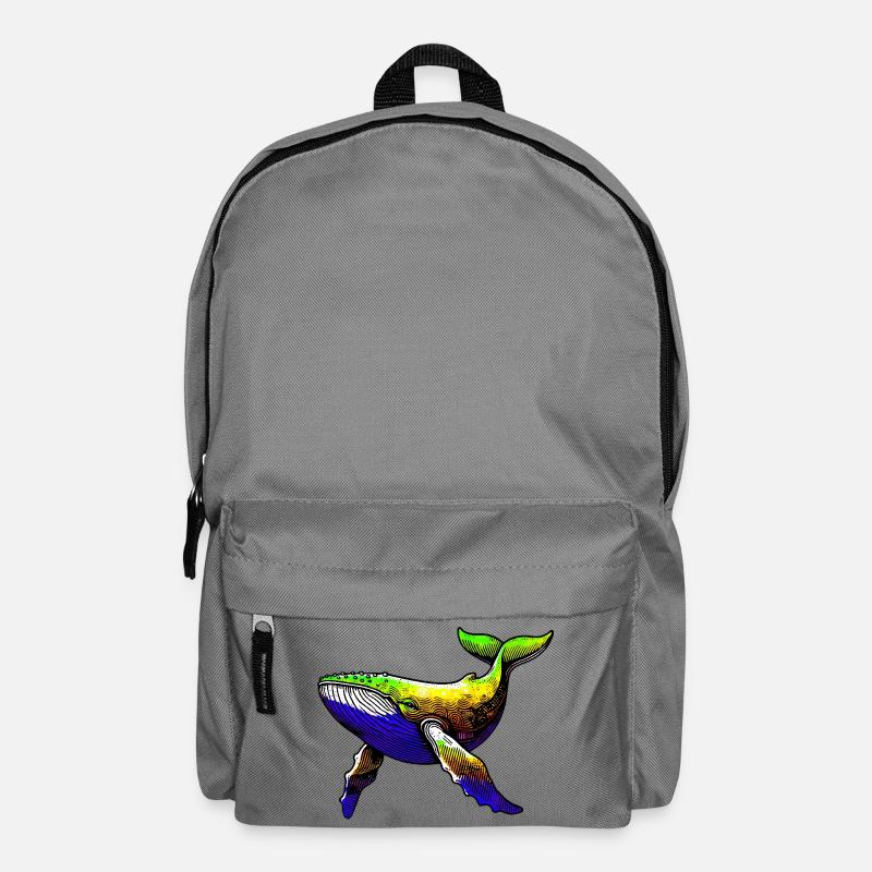 Baleine - Sac à dos - gris éléphant
