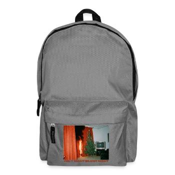 Chaotisches Weihnachtsfest - Rucksack - Mittelgrau - Vorne