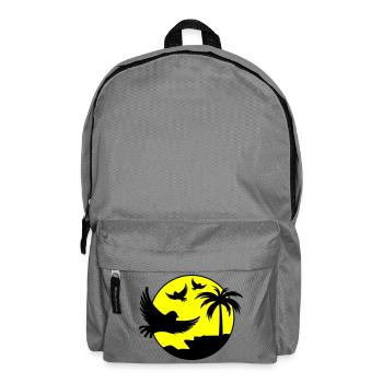 Paradise Insel Birds - Rucksack - Mittelgrau - Vorne