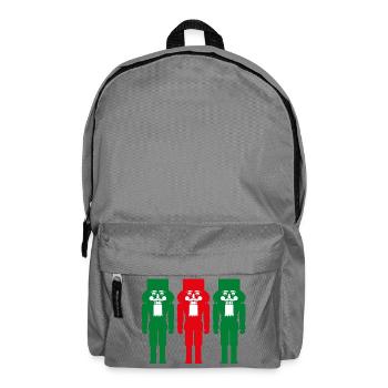 Casse-Noisette Couleur Trois Noël Traditionnel - Sac à dos - gris éléphant - Devant