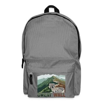 Great Wall Great Wall of China - Backpack - elephant grey - Front