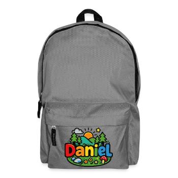 Daniel - Rucksack - Mittelgrau - Vorne