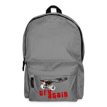 Skateboard - Sac à dos - gris éléphant - Devant