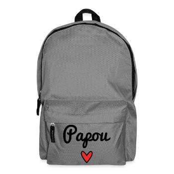 PAPUAN. DAD. FATHER'S DAY. HAPPY FATHER'S DAY - Backpack - elephant grey - Front