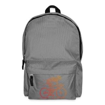 Road Bike Love Clear Look for Road Bike - Backpack - elephant grey - Front