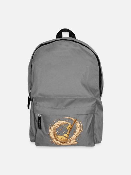 Spukbesen Wirbelgeist - Rucksack - Mittelgrau