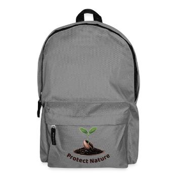 Protéger la nature - Sac à dos - gris éléphant - Devant