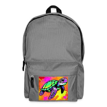 tortue - Sac à dos - gris éléphant - Devant