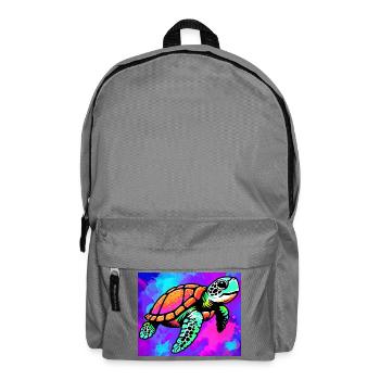 turtle - Backpack - elephant grey - Front