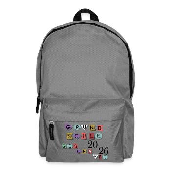 Primary school completed - Backpack - elephant grey - Front