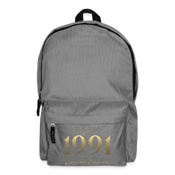 Cadeau du 35e anniversaire Millésime de juin Millésime 1991 - Sac à dos - gris éléphant - Devant