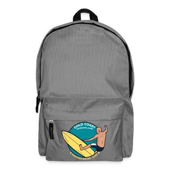Le vivaneau de la Gold Coast Queensland Rocks Surf Tropical - Sac à dos - gris éléphant - Devant