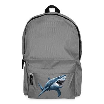 Great White Shark Great White Shark - Backpack - elephant grey - Front