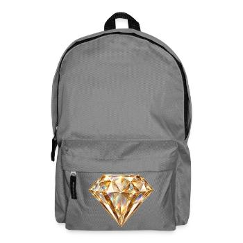 Golden Diamond Shine - Backpack - elephant grey - Front