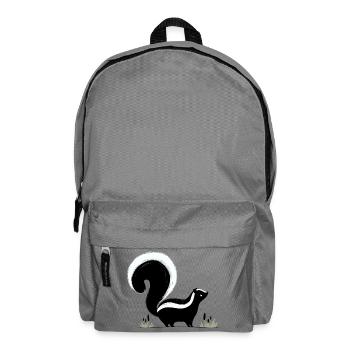 Skunk - Backpack - elephant grey - Front