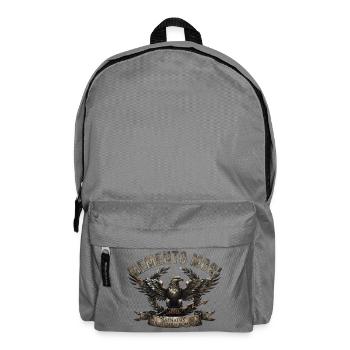 Römer Memento Mori Adler Banner - Rucksack - Mittelgrau - Vorne