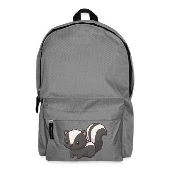 Stinktier - Rucksack - Mittelgrau - Vorne