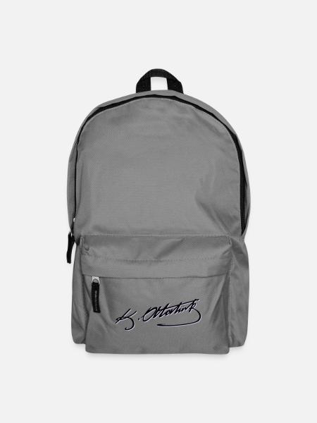Mustafa Kemal Ataturk imza - Backpack - elephant grey