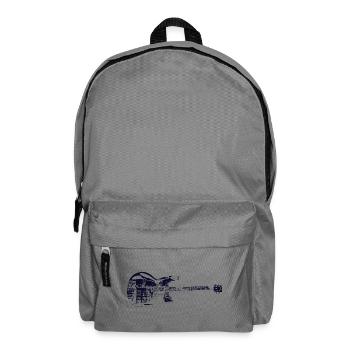 Tee shirt rock - Sac à dos - gris éléphant - Devant