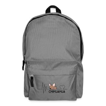 Chihuahua - Rucksack - Mittelgrau - Vorne