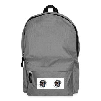 T-Rex Dinosaurier - Rucksack - Mittelgrau - Vorne