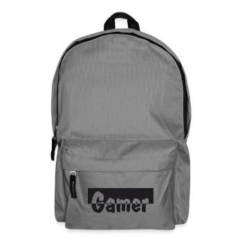 Gamer - Rucksack - Mittelgrau - Vorne
