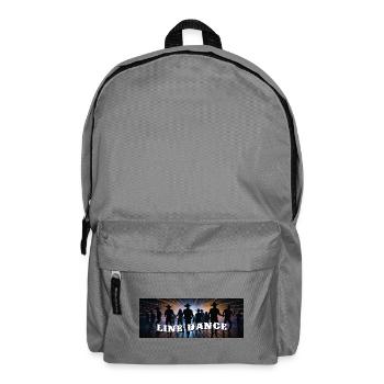 Line dance group dancing - Backpack - elephant grey - Front